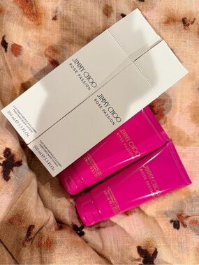Jimmy Choo Rose Passion Bright Pink Body Lotion Duo